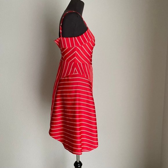 Banana Republic sz 0 spaghetti strap fit & flare 50’s vintage inspired casual dr - Picture 4 of 8